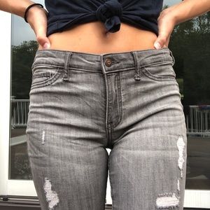 Hollister Distressed Skinny Jeans